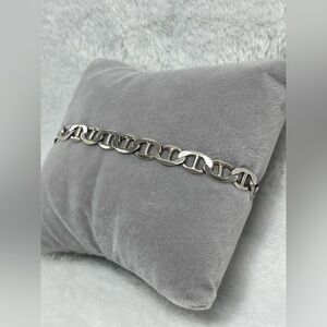 vintage solid silver men’s bracelet